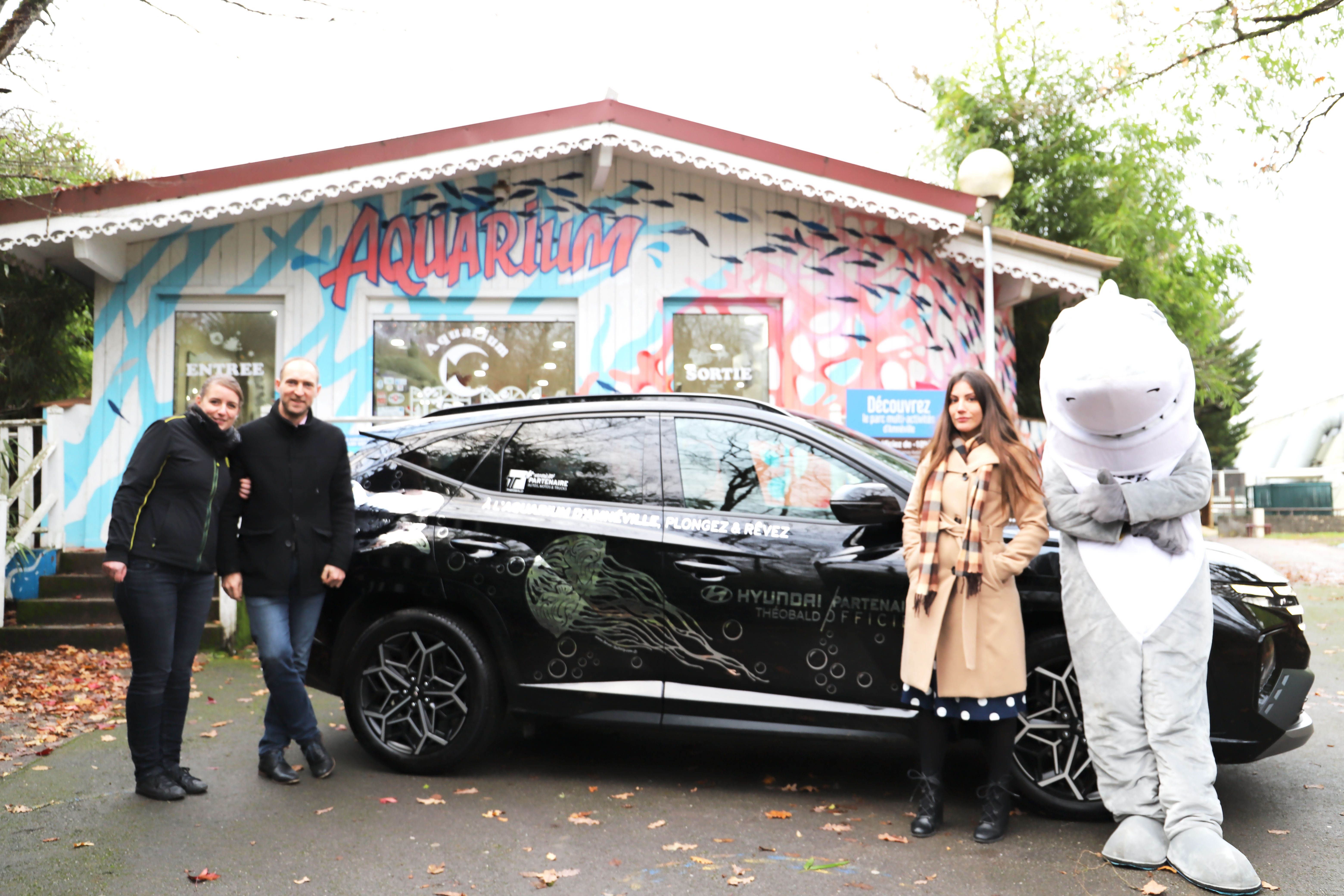 Hyundai Théobald partenaire de l'Aquarium d'Amnéville