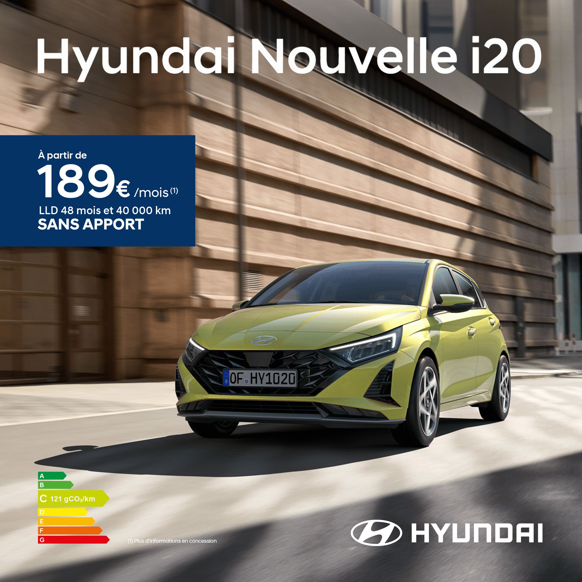 hyundai i20 offre 07/2025